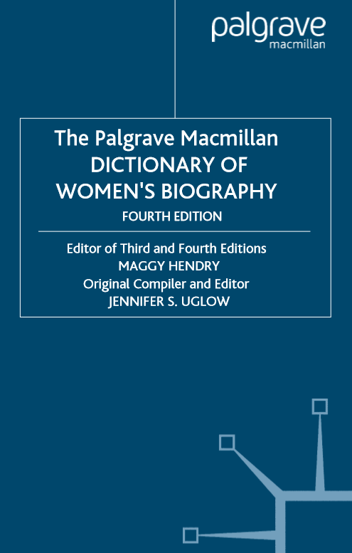 DICTIONARY OF WOMEN’S BIOGRAPHY