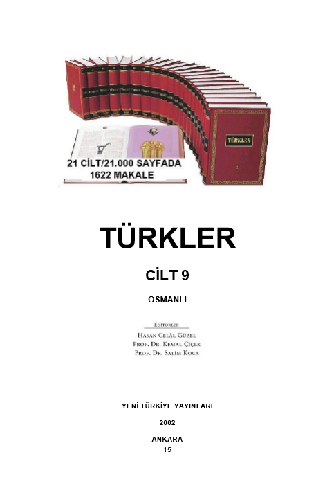 TÜRKLER CĠLT 9