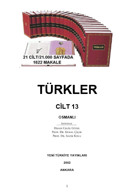TÜRKLER CĠLT 13