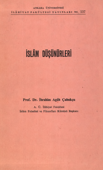 İSLAM DÜŞÜNÜRIERİ