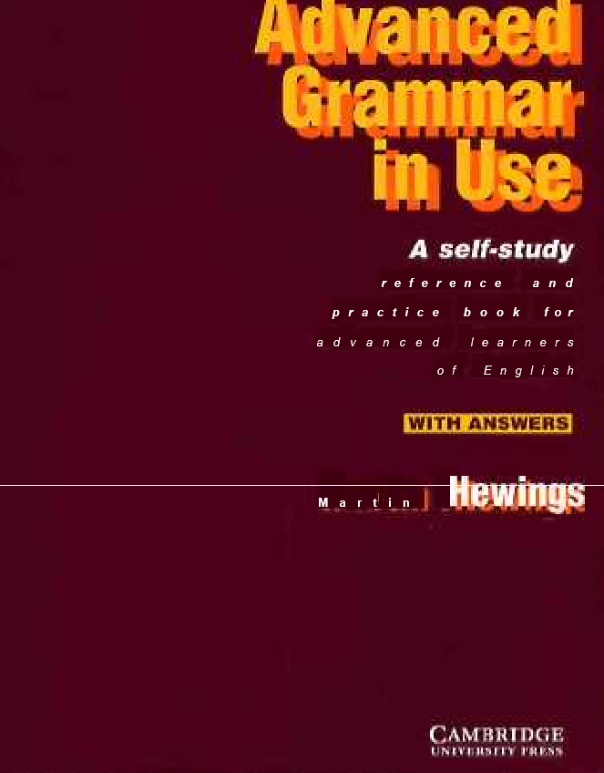 Advanced Grammar in Use