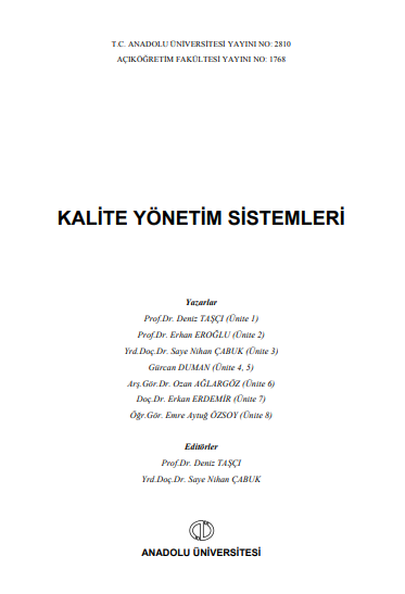 KALİTE YÖNETİM SİSTEMLERİ