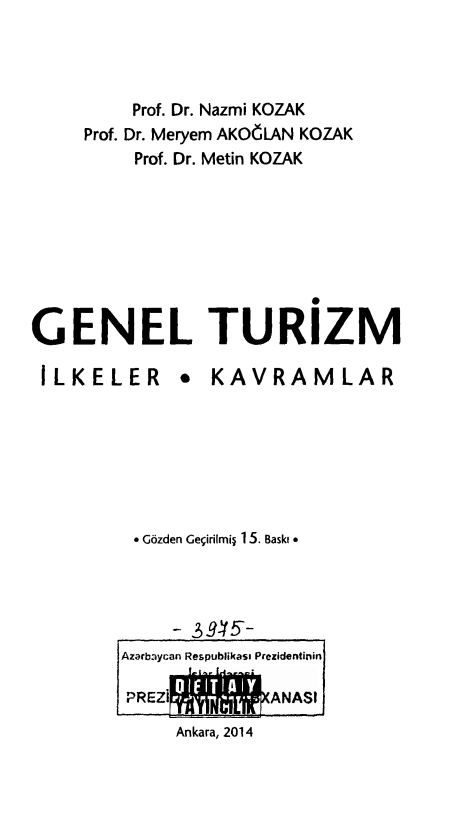 GENEL TURİZM